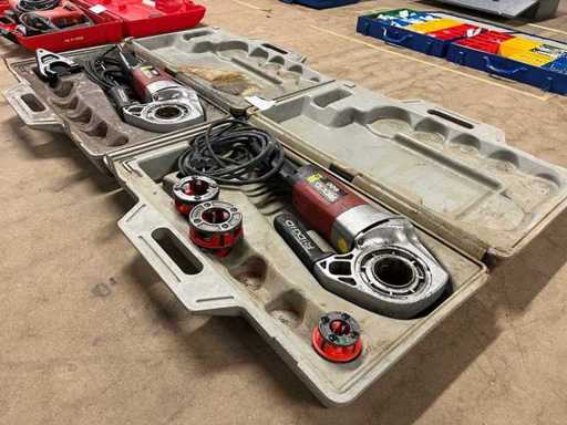 Ridgid - Model 600 - Maszyna do gwintowania w etui (2x)