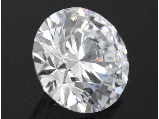 Diamant cu tăietură straluciantă Starcut 0,52 carate certificat diamant natural
