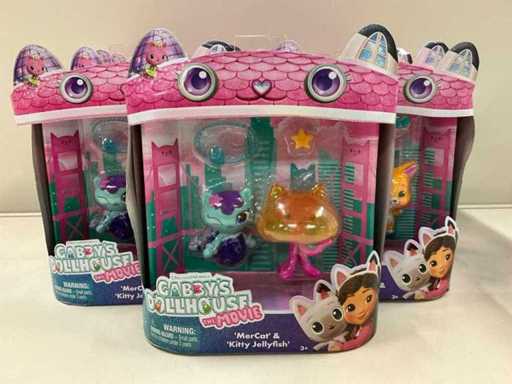 DREAMWORKS Gabby's Dollhouse Toy Dolls (9x)