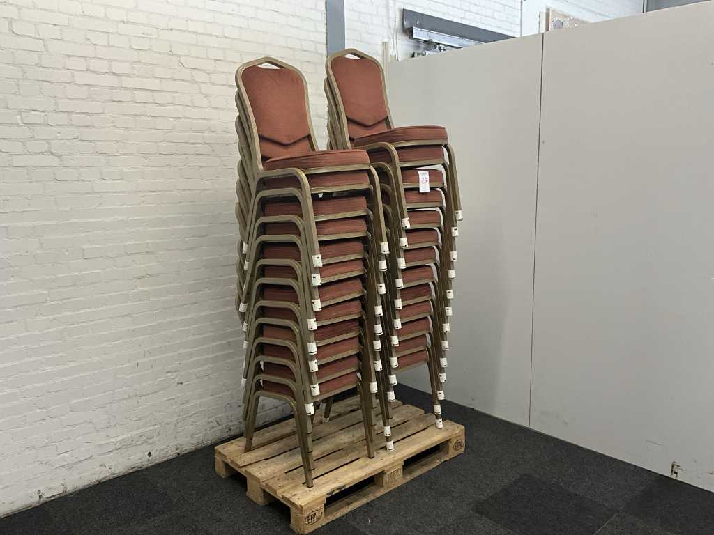 Chaises empilables (25x)