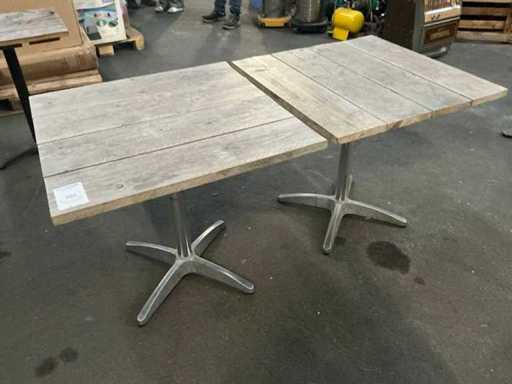 Table de terrasse (2x)