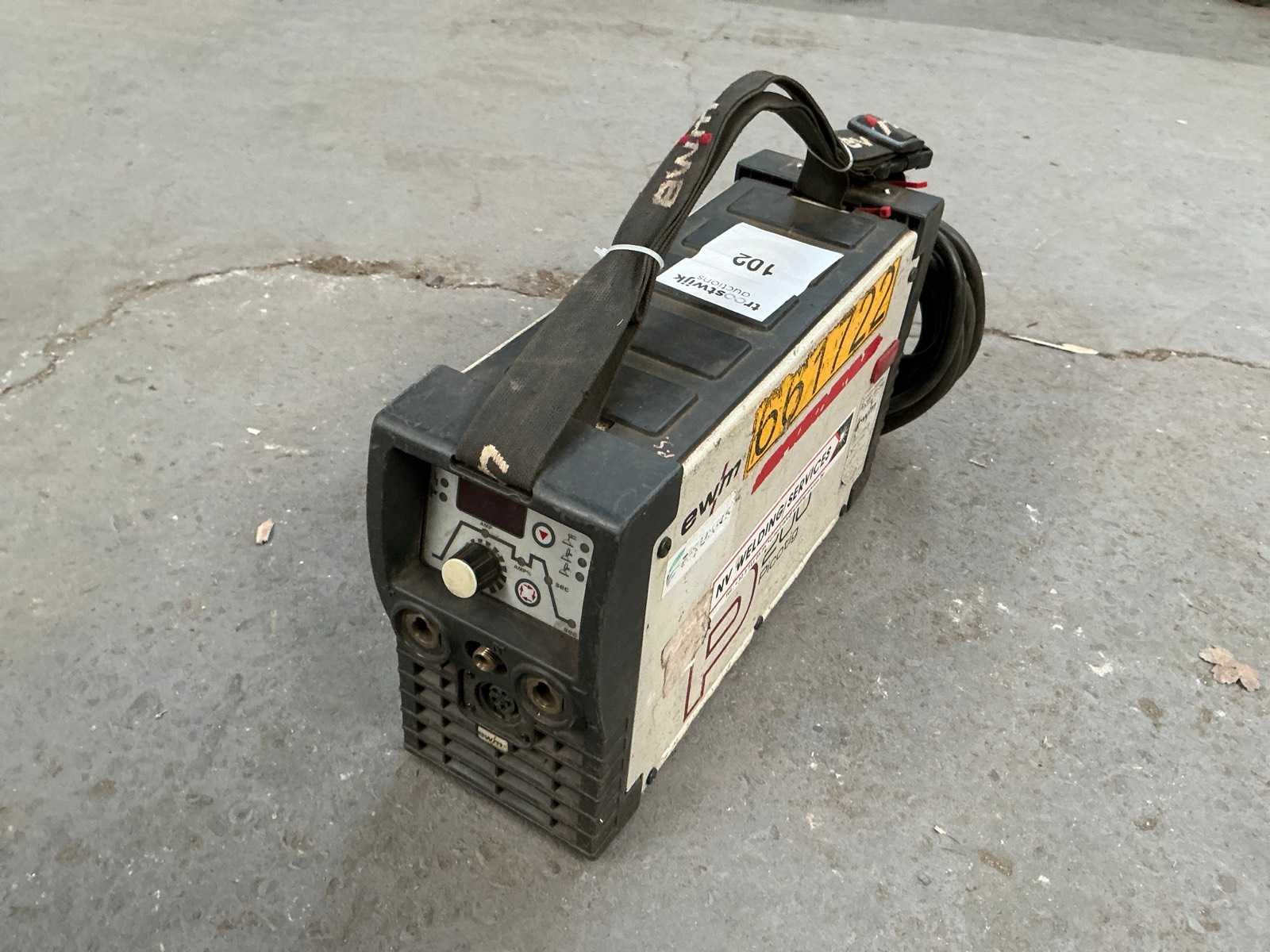 EWM Picotig 200 TG TIG welding machine to be repaired