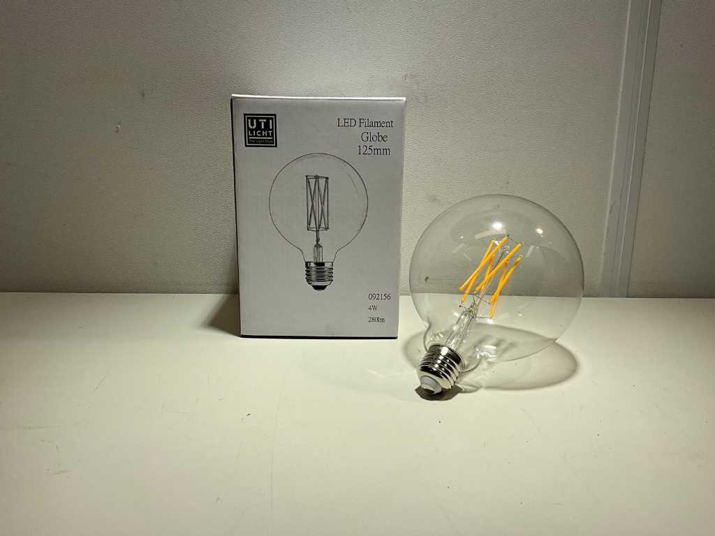 Globe Led filament lamp Led filament lamp (2x)