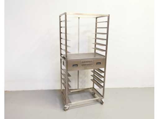 PROFFIL - Acciaio - Carrello in acciaio inox