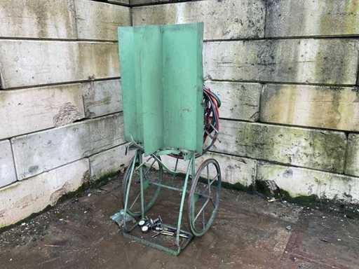 Carreau à bouteille d’essence