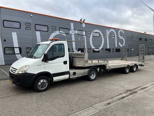 2006 Iveco Daily 35C18 Met Veldhuizen Oplegger BE Combinatie