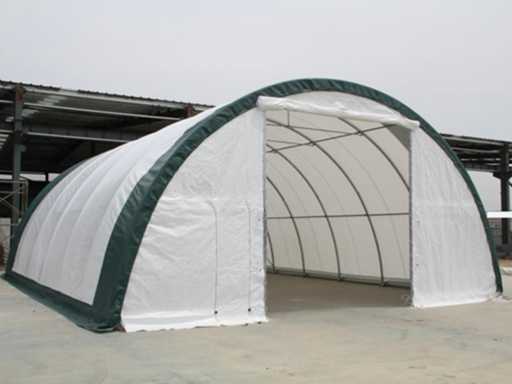 Rhino-Cross-Shelters 308515R 26x9,15x4,5 m Opslagtent / Opslagshelter