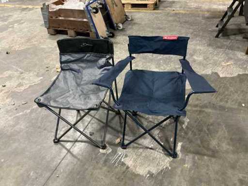 Krzesła kempingowe (2x)