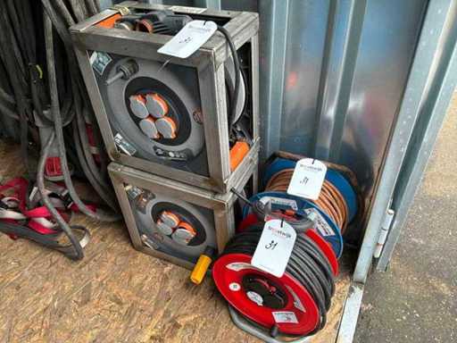 Moulinet de câble d’extension (4x)