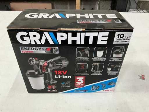 Graphite 58GE103 Spray gun 18V Li-Ion zonder accu