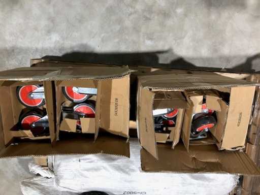 Facom - ruota girevole e fissa - Pneumatico, ruota e cerchio (40x)