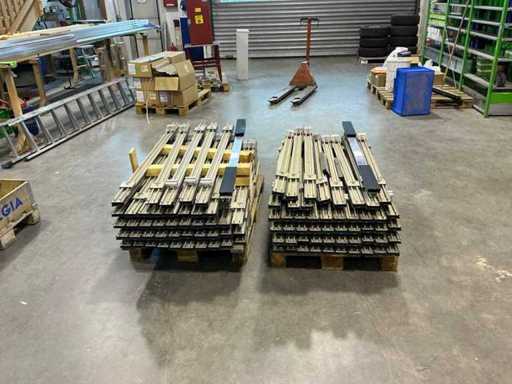 Rails de montage pour photovoltaïque