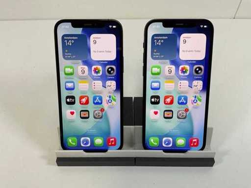 Apple iPhone 12 - 64 GB - Black (2x)