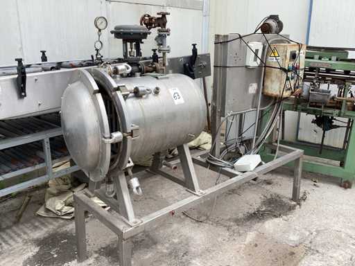 Labor-Autoklav aus Edelstahl (6x)