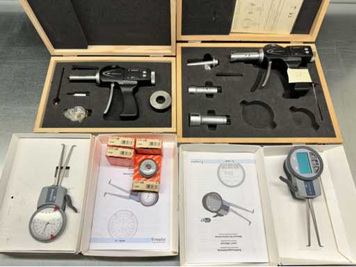   Vis de mesure internes 3 points + jauges pharyngées