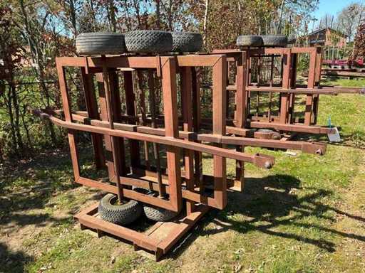 4-piece picking train