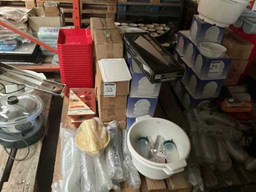 Partij diverse horecabenodigheden