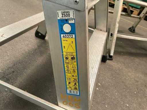 Escalera de aluminio Zarges (2x)