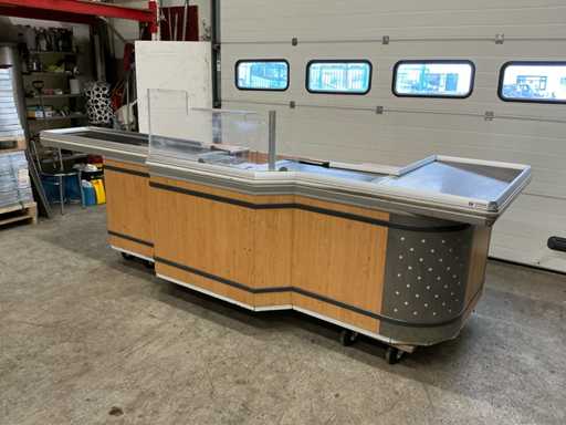 Kassa inrichting / lopende band