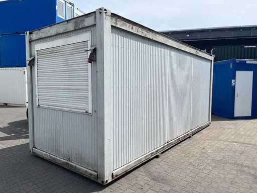 Kantoorcontainer 20 voet, defect | CO01312