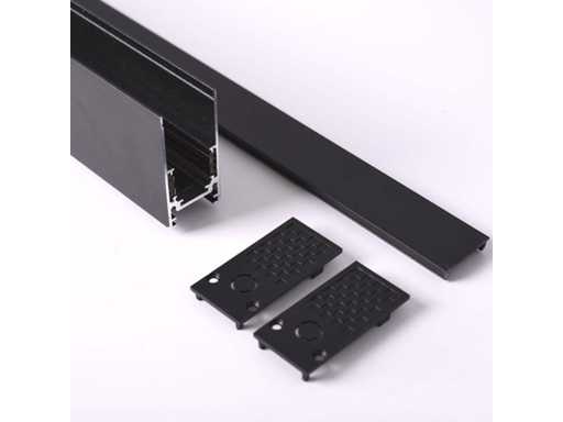 Rail magnétique en montage en surface 20 mm 48V - 3 mètres (x3)