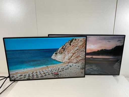 Lenovo (P27h-20) 27", 2560x1440 (QHD) Monitor IPS (2x)