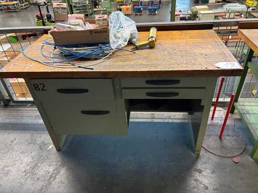   Workbench with contents