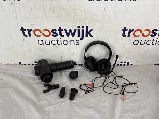 JBL Quantum 200 Gaming Headset |Tunturi Massage Gun 