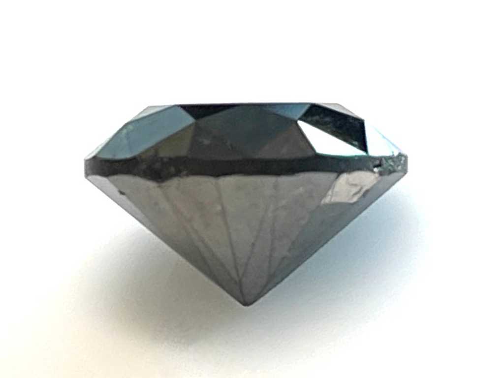 Diamant - Véritable diamant noir naturel de 2,83 carats (certifié)