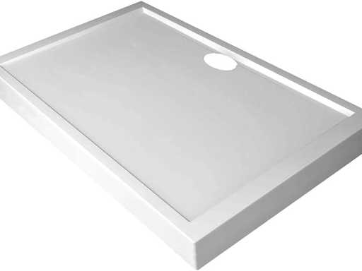 Novellini Olympic New shower tray acrylic rectangular 1000x800x115mm white
