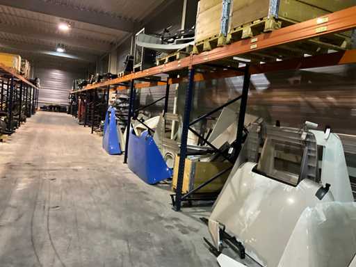 Palletstelling (59,20 lopende meter)