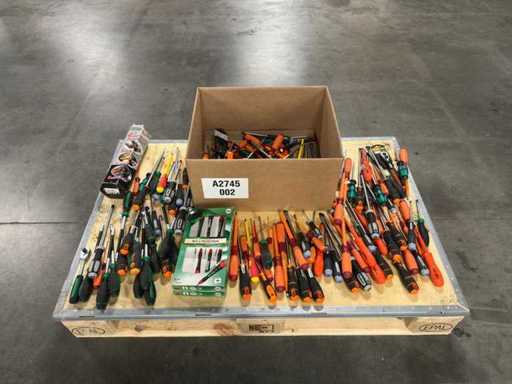 Wera, Wiha, Beta and more - Batch screwdrivers (120x)