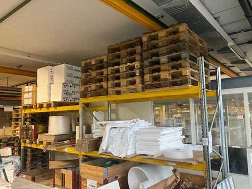 Pallet rack without contents Pick-up by arrangement