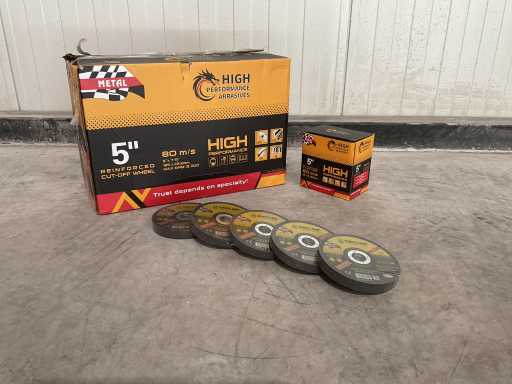 Abrasivi ad alte prestazioni Ruota abrasiva da 125 mm (300x)