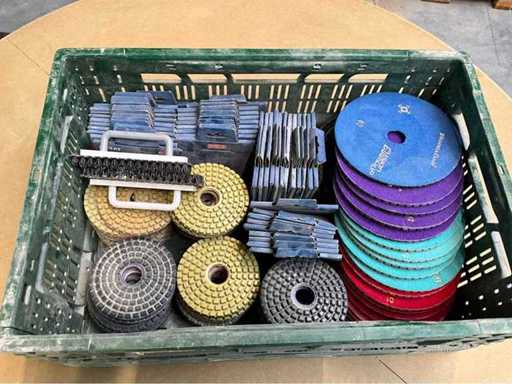 Disques de polissage en carats - grand lot