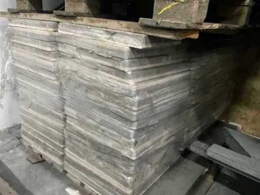 Natuursteentuintegels (100x)