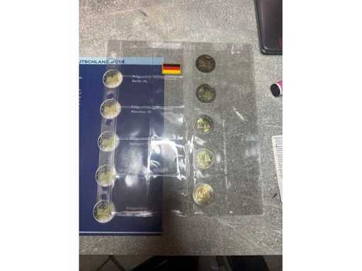 5x2€ Serie deutschland 2€ Niedersachen