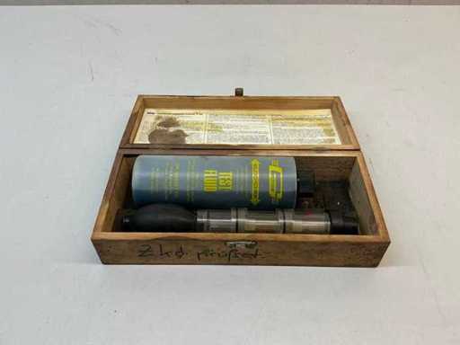 Testset voor lekkage in cilinderkop