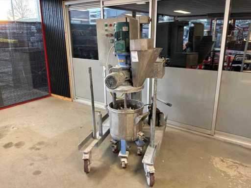 2020 EBF High Speed Paint Mixer/Spreader with Vacuum