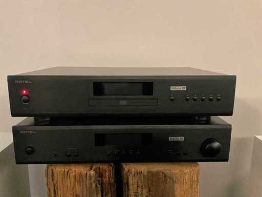 Rotel A11 amplifier & CD player