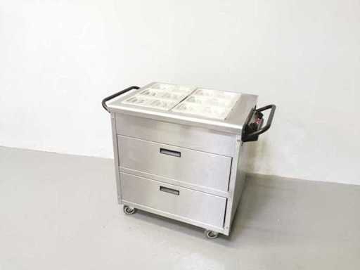 Lincat - P6B2 - Dulap fierbinte cu capac de tip bain marie