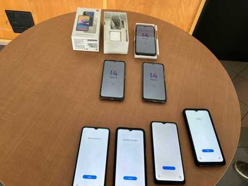 Multi-merk set van 7 mobiele telefoons