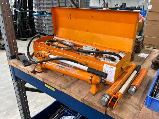 Hydraulic dent pull/pull kit