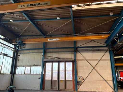 1986 DEMAG 5 T0 VERRICELLO A FUNE METALLICA GM2050 FE Gru aerea