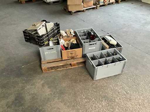 Éclairage mixte sur les terrains par projecteurs