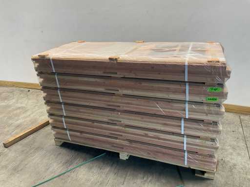 Douglas garden house double door 4-panes 1900x2020 mm