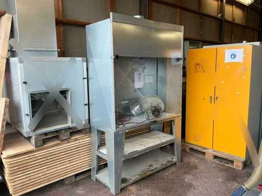 Filterextraktionssystem/Epoxidraum