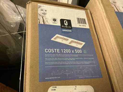 Tablette de lavabo Van Marcke Coste (2x)