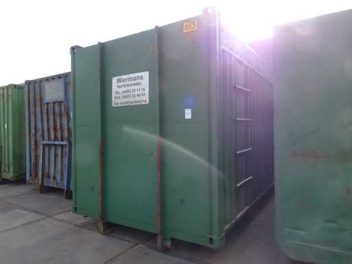 Container deschis cu cablu