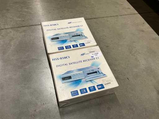 Récepteur satellite Hyundai HSS-850CI (2x)